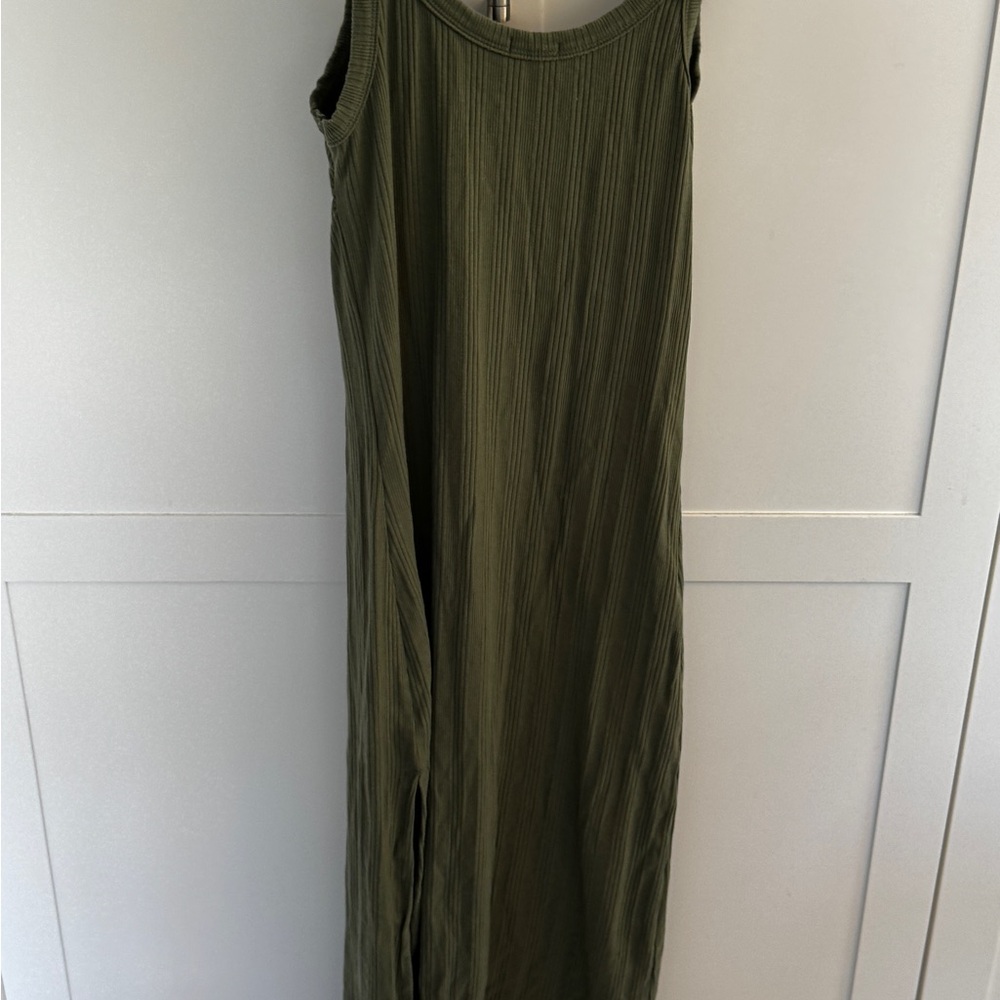 Vitamin A Sage Green Ribbed Garment